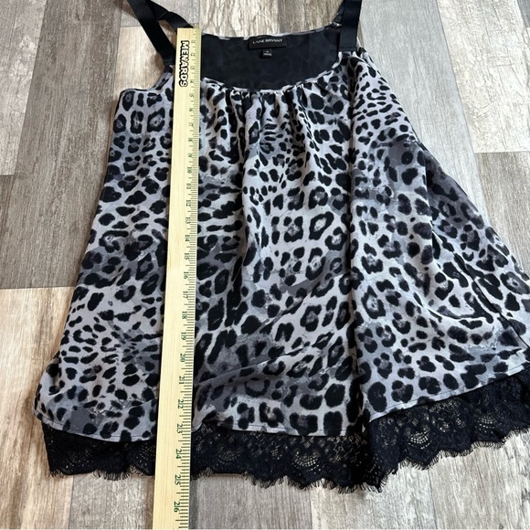 Lane Bryant Tank Top, Women’s 16, Leopard Print, Black, White - Picture 4 of 6